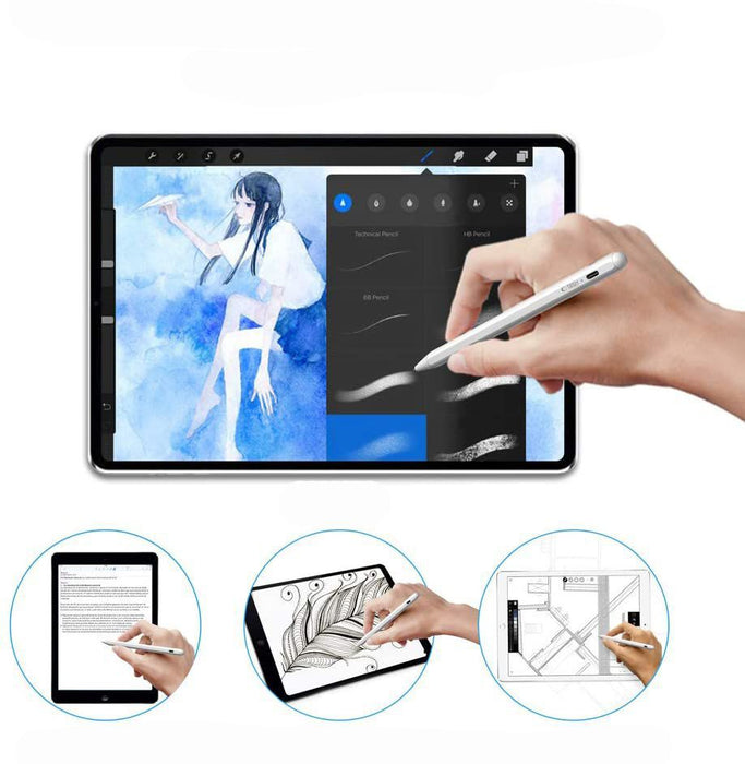 Tech-Protect Digital Stylus Magnetic for iPad - White