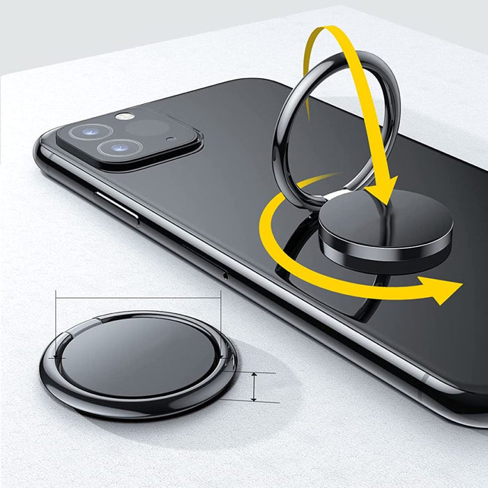 Tech-Protect Magnetic Phone Ring Holder / Ring with Stand Function - Pink