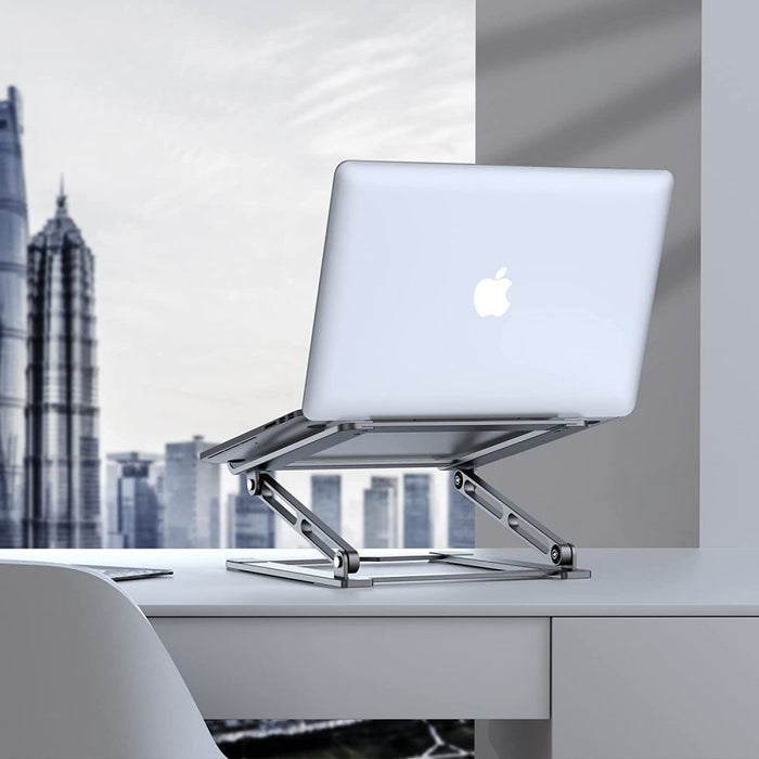Tech-Protect ULS400 universal foldable stand for laptops up to 17" - gray