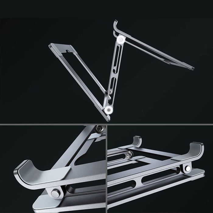 Tech-Protect ULS400 universal foldable stand for laptops up to 17" - gray