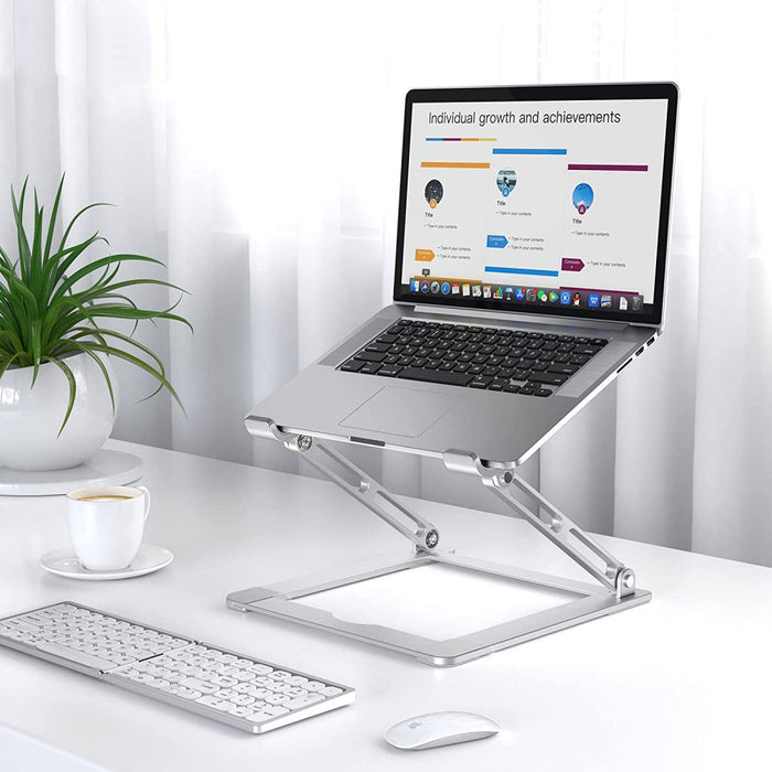 Tech-Protect ULS400 universal foldable stand for laptops up to 17" - gray