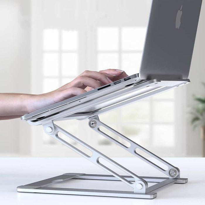 Tech-Protect ULS400 universal foldable stand for laptops up to 17" - silver