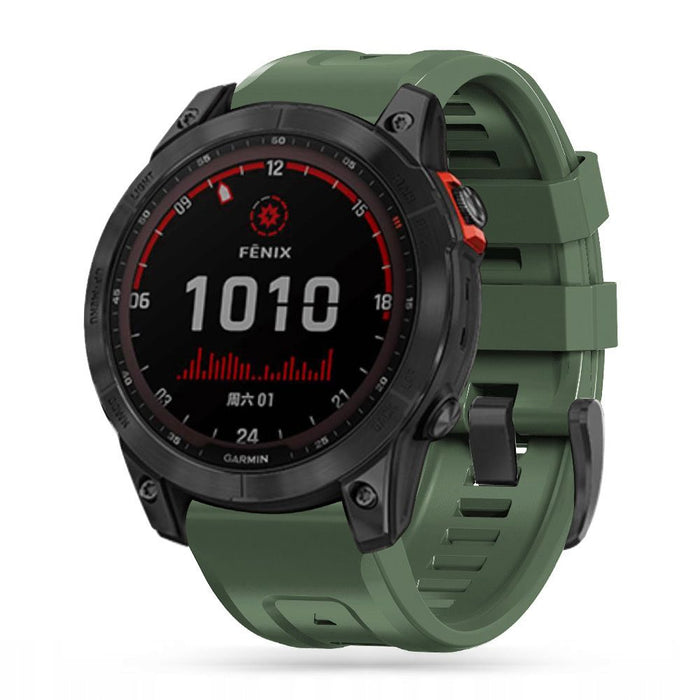 Tech-Protect IconBand strap for Garmin Fenix 3 / 5X / 3HR / 5X Plus / 6X / 6X Pro / 7X - green