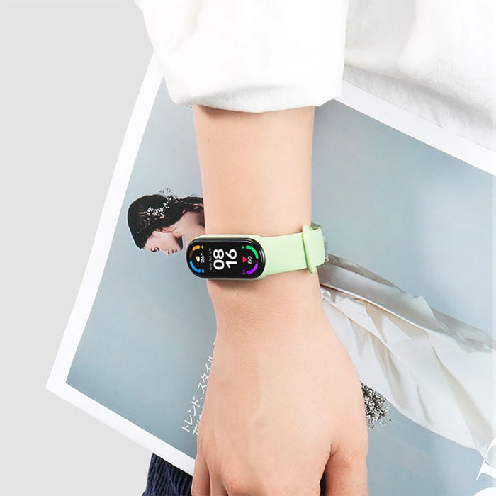 Tech-Protect IconBand Strap for Xiaomi Mi Smart Band 5 / 6 / 7 / NFC - Pink