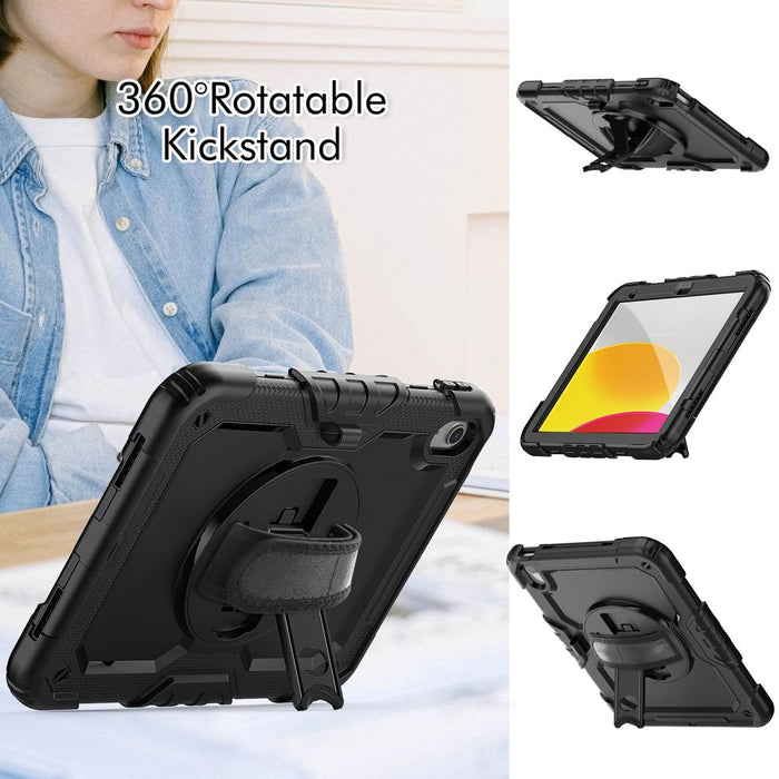Tech-Protect Solid360 Case for iPad 10.9" 2022 - Black