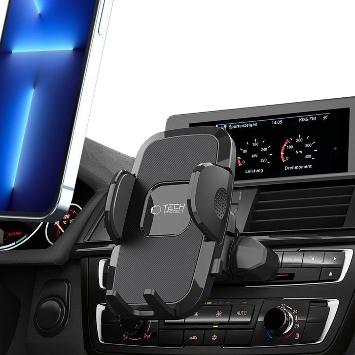 Tech-Protect V3 Car Phone Holder for CD Drive - Black