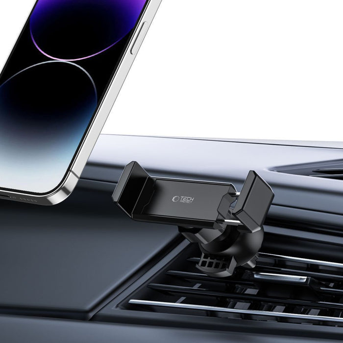 Tech-Protect V3 mini car phone holder for air vent - black