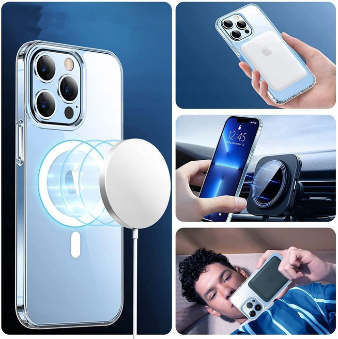 Tech-Protect FlexAir Hybrid MagSafe Case for Samsung Galaxy S23 - Clear