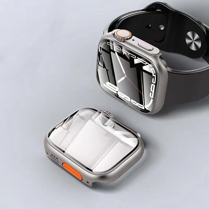 Tech-Protect Defense360 Case for Apple Watch 7 / 8 / 9 (45mm) - Black/Orange