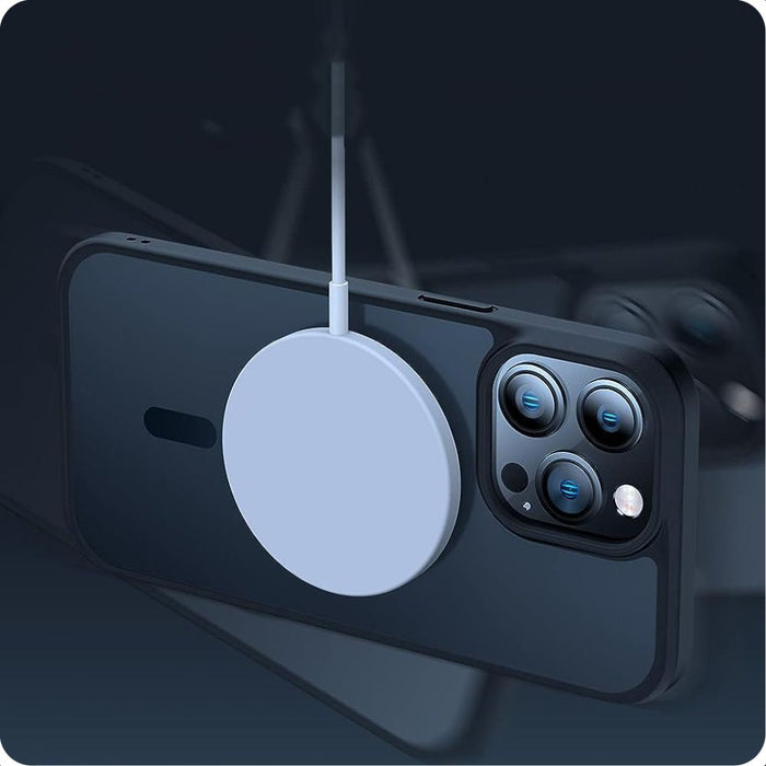 Tech-Protect MagMat MagSafe iPhone 15 Case - Clear Black
