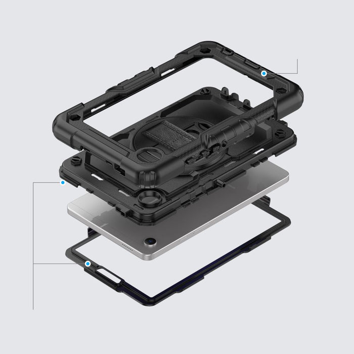 Tech-Protect Solid360 Case for Samsung Galaxy Tab A9 8.7 X110 / X115 - Black