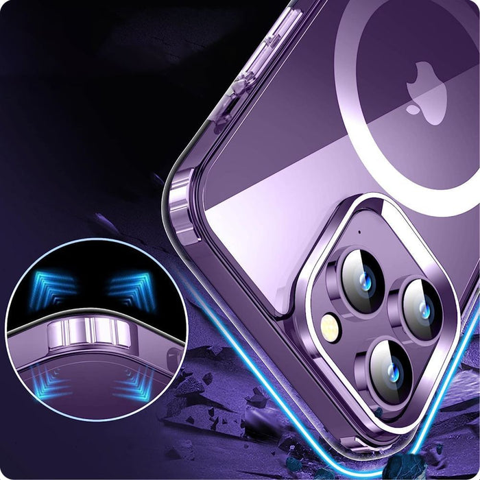 Tech-Protect FlexAir Hybrid MagSafe Case for Samsung Galaxy S24 Ultra - Clear
