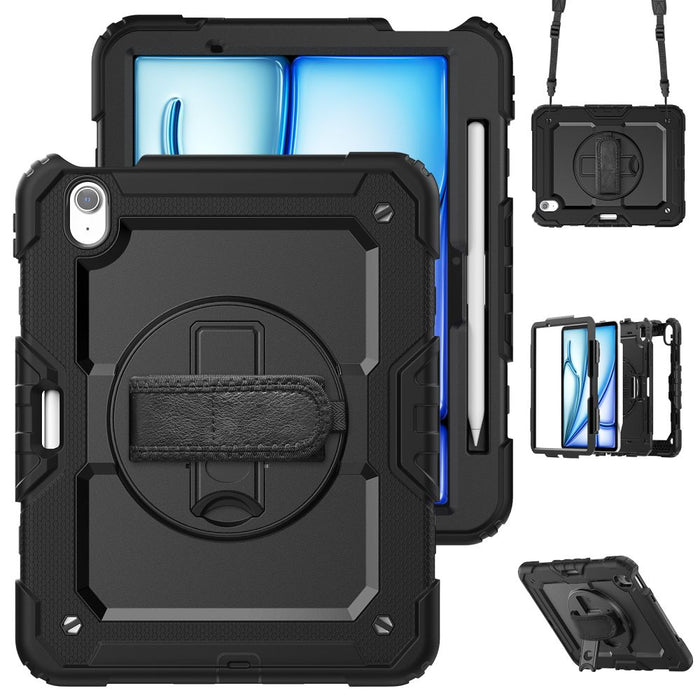 Tech-Protect Solid360 Case for iPad Air 11" (2024/2025/2026) - Black