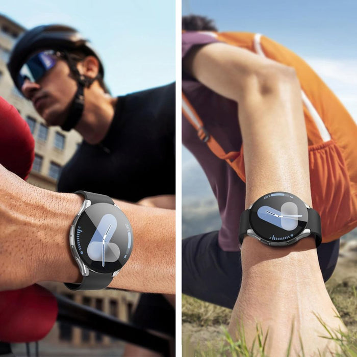 Tech-Protect Defense360 Case for Samsung Galaxy Watch 7 (40mm) - Transparent