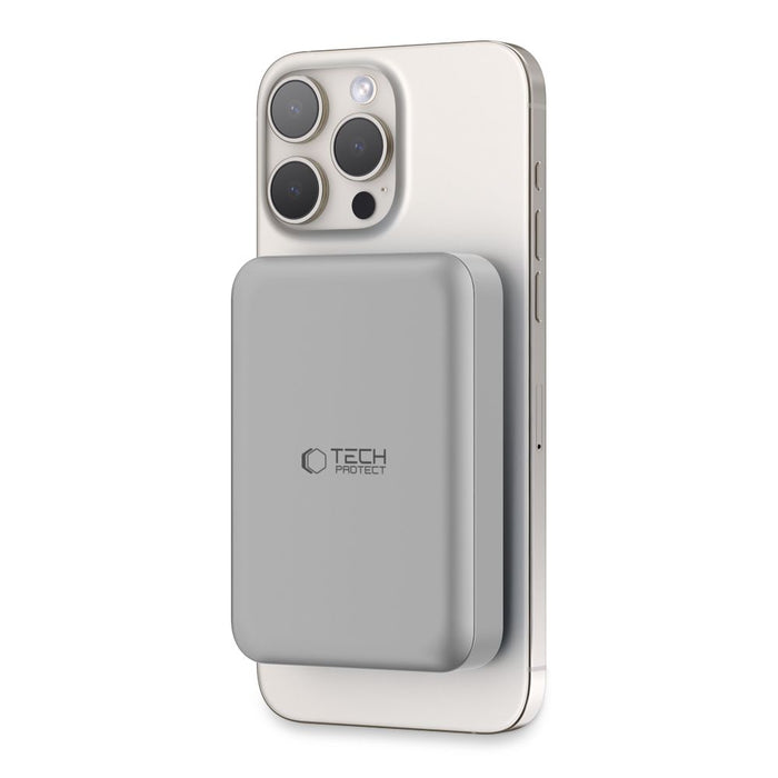 Powerbank Tech-Protect PB11 LifeMag MagSafe 10000 mAh - titanium