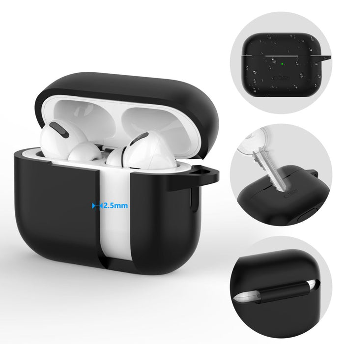 Tech-Protect Silicone Hook Case for Apple AirPods Pro 1 / 2 - Beige