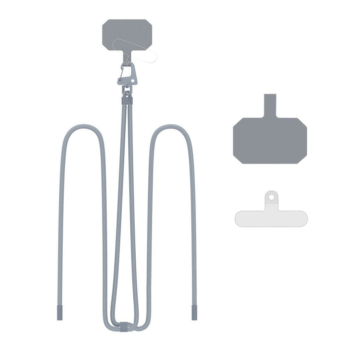 Tech-Protect C5S Rope Crossbody Strap Leash - Gray