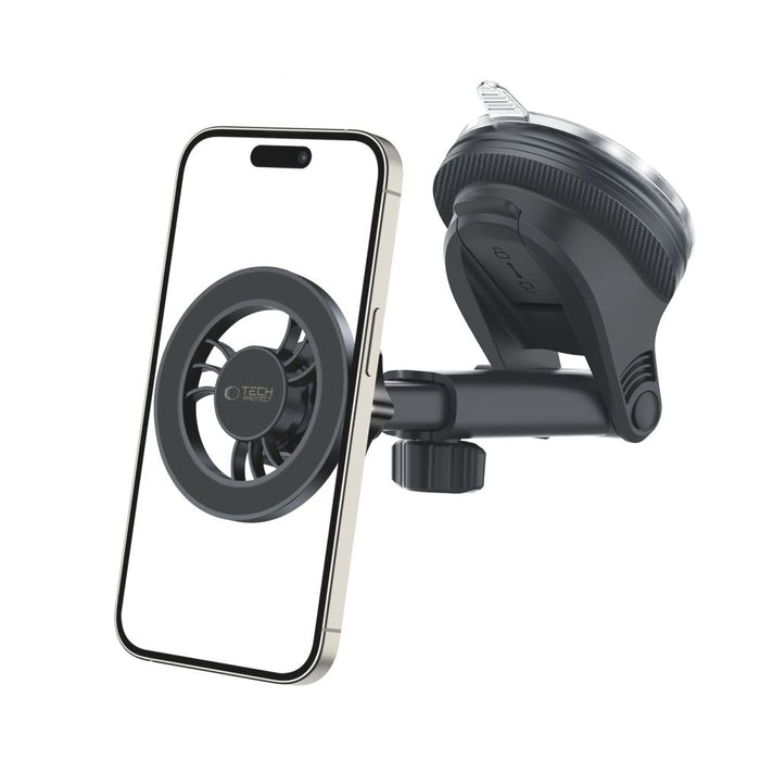 Tech-Protect N56 Magnetic Holder with MagSafe - Black