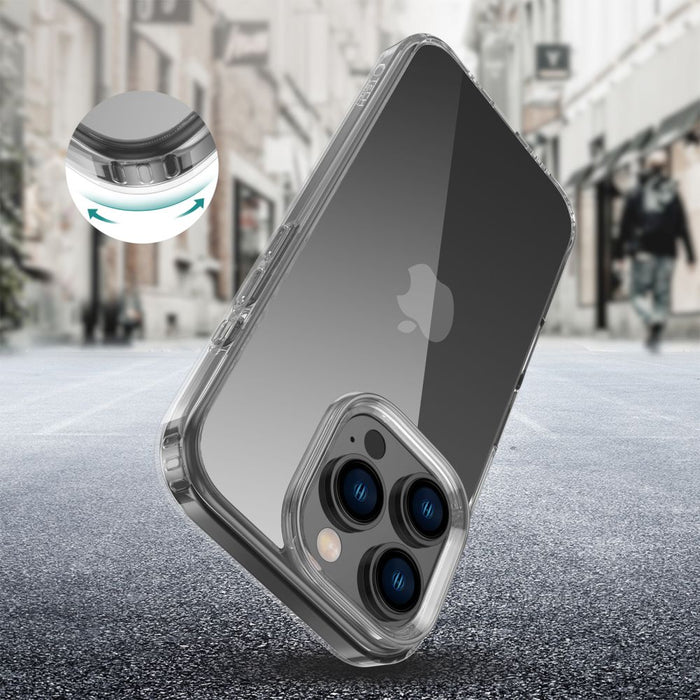 Tech-Protect FlexAir Hybrid Case for iPhone 16 Pro - Clear