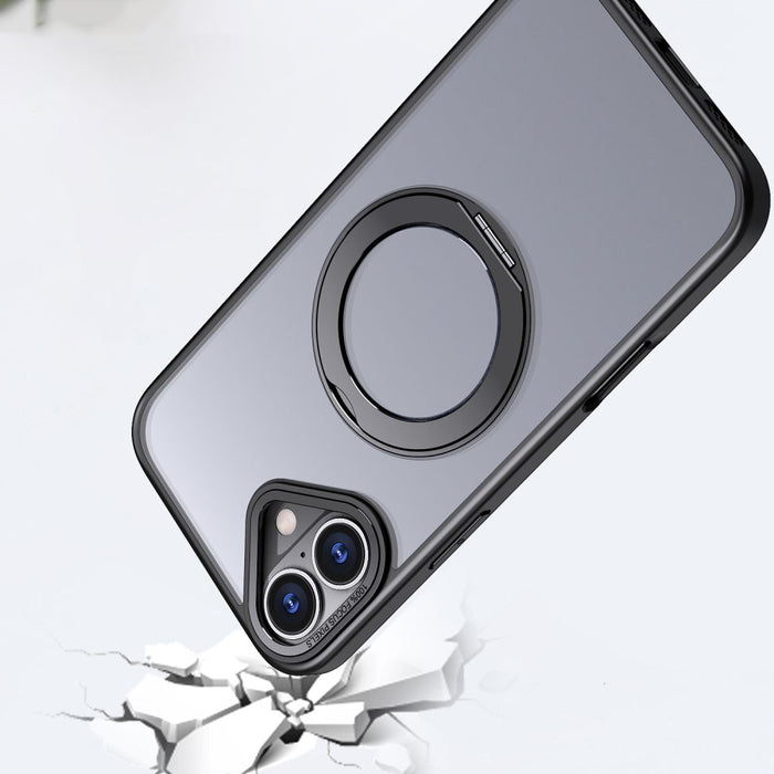 Tech-Protect MagRing MagSafe case for iPhone 16 - translucent