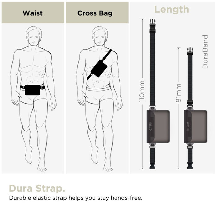 Tech-Protect UWP10 Waterproof Bag - Black