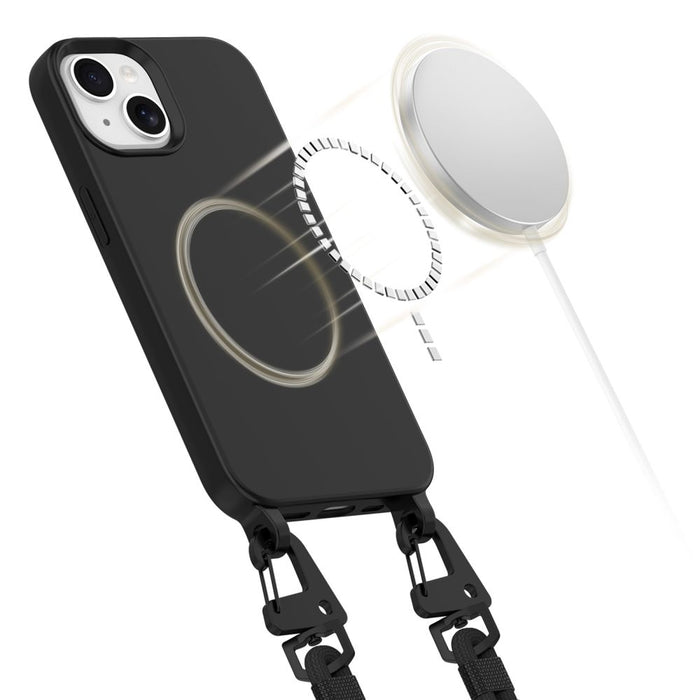 Tech-Protect MagNecklace MagSafe iPhone 15 Case - Black