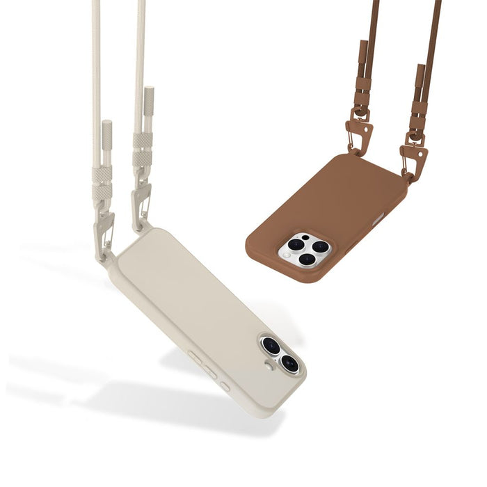 Tech-Protect MagNecklace MagSafe iPhone 15 Case - Brown