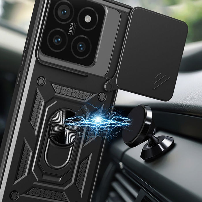 Tech-Protect CamShield Pro Case for Xiaomi 14T - Black