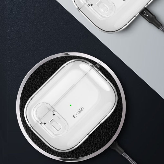 Tech-Protect Slim Hook Case for AirPods 1 / 2 - Clear