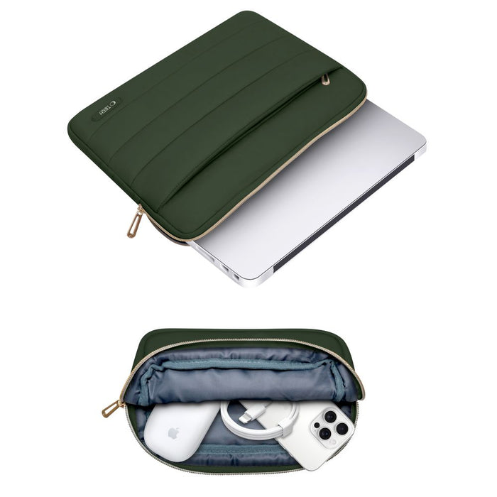 Laptop bag 15-16 Tech-Protect Puffy - olive
