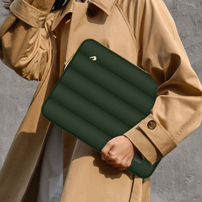 Laptop bag 15-16 Tech-Protect Puffy - olive