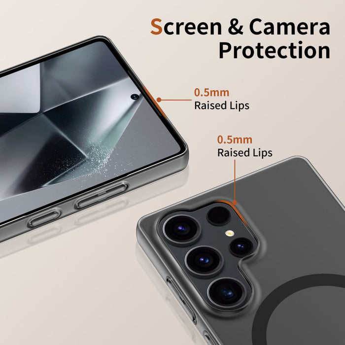 Tech-Protect MagSlim MagSafe Case for Samsung Galaxy S25 Ultra - Black
