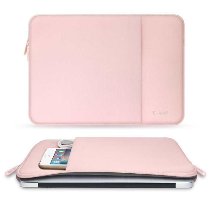 Tech-Protect Neoprene Laptop Case 15-16" - Pink