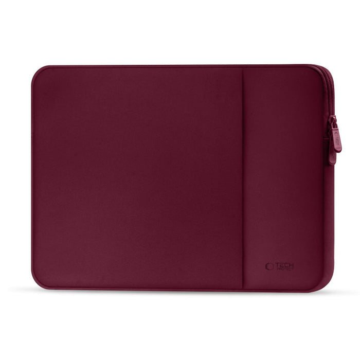 Tech-Protect Neoprene 14" Laptop Case - Burgundy