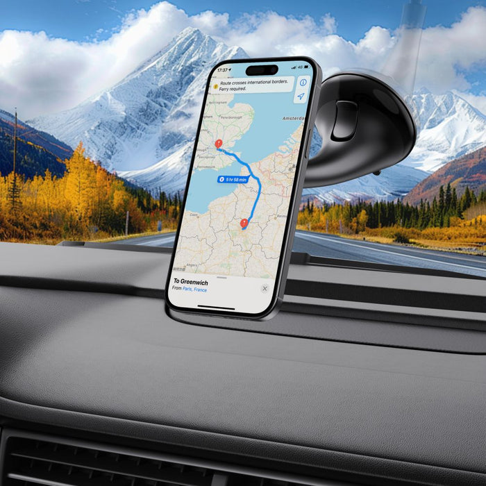 Tech-Protect N56 Car Holder for Dashboard, Windshield or Air Vent Mount - Black