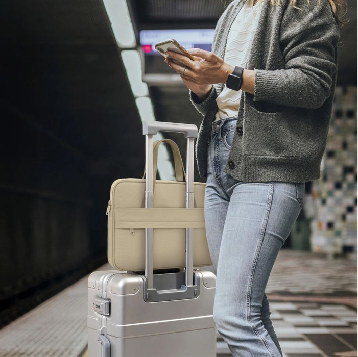 Tech-Protect Carrying Bag for 13-14" Laptop - Beige