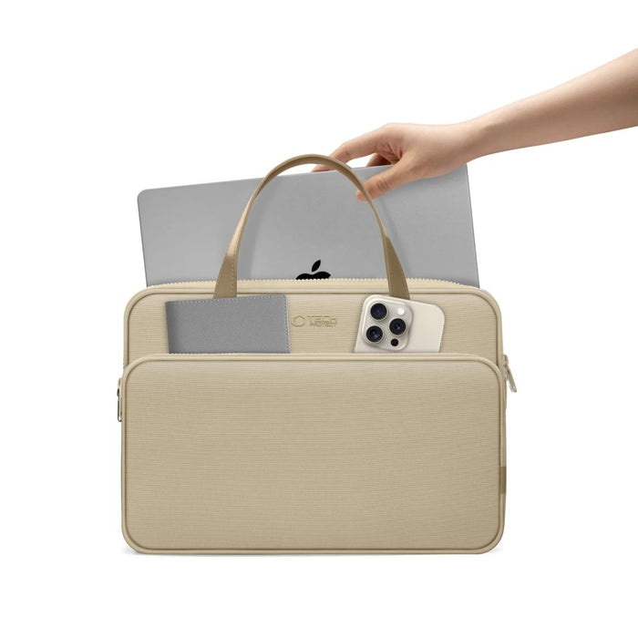 Tech-Protect Carrying Bag for 13-14" Laptop - Beige