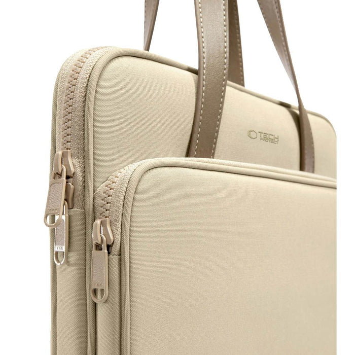 Tech-Protect Carrying Bag for 15-16" Laptop - Beige