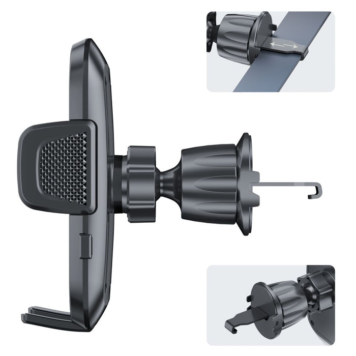 Tech-Protect V8 Car Holder for Dashboard, Windshield or Air Vent Mount - Black
