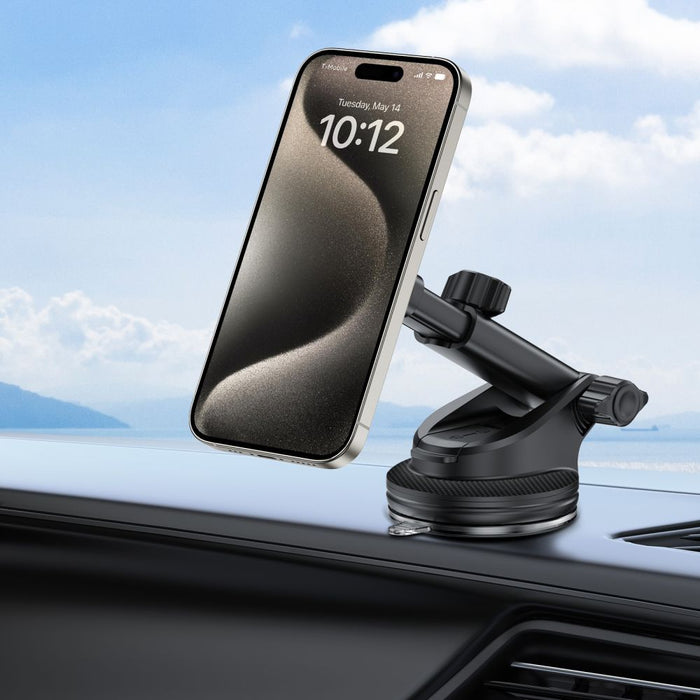 Tech-Protect N58 Magnetic MagSafe Car Holder for Cockpit, Windshield or Air Vent Mount - Black