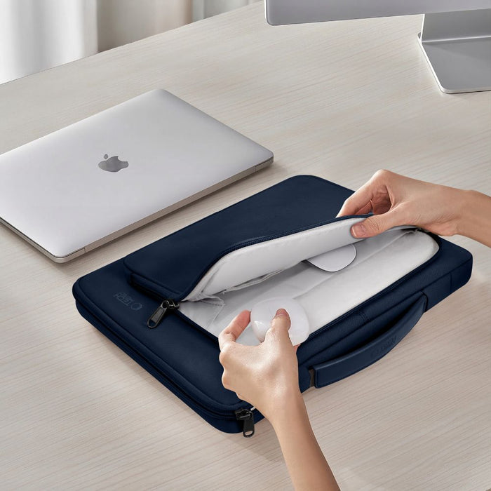 Tech-Protect Basic Bag for 13-14" laptop - blue