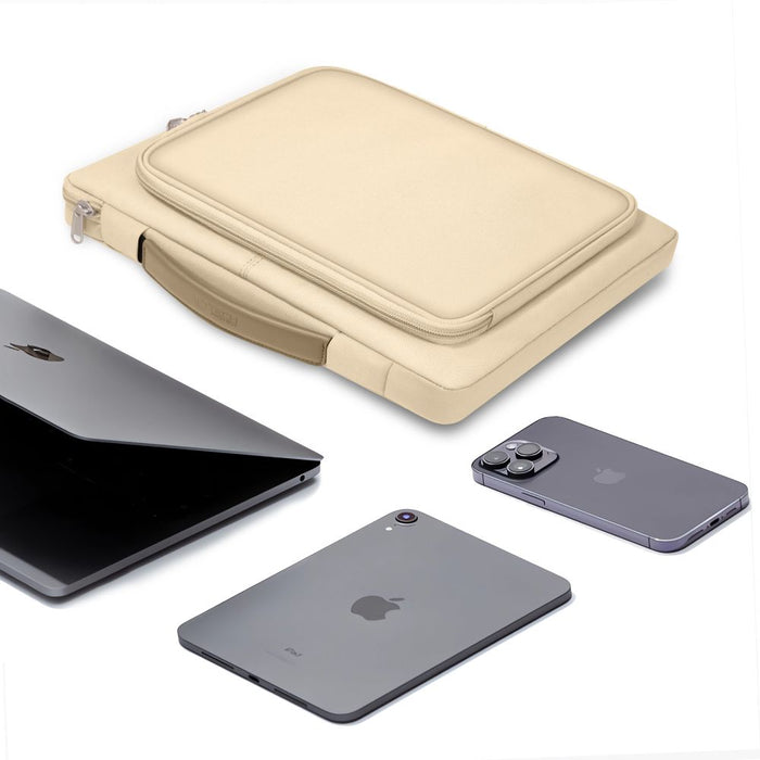 Tech-Protect Basic Bag for 15-16" laptop - beige