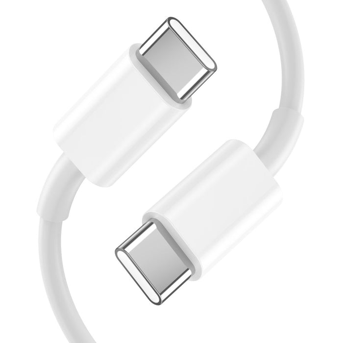 Tech-Protect NC20W PD20W USB-C wall charger with USB-C cable - white