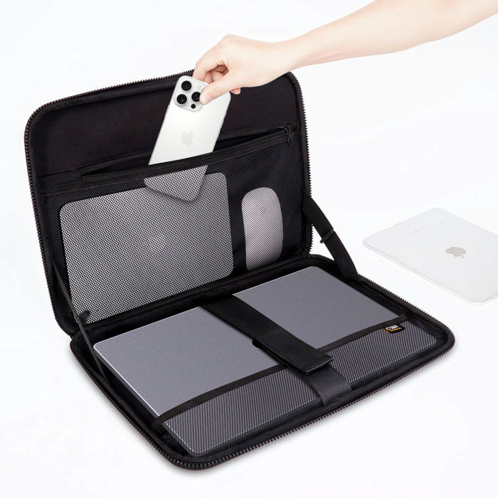 Tech-Protect Kevlar Pro Laptop Case 13-14" - Black