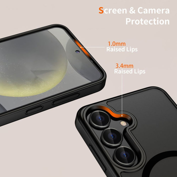 Tech-Protect MagMat MagSafe Case for Samsung Galaxy A56 5G - Matte Black