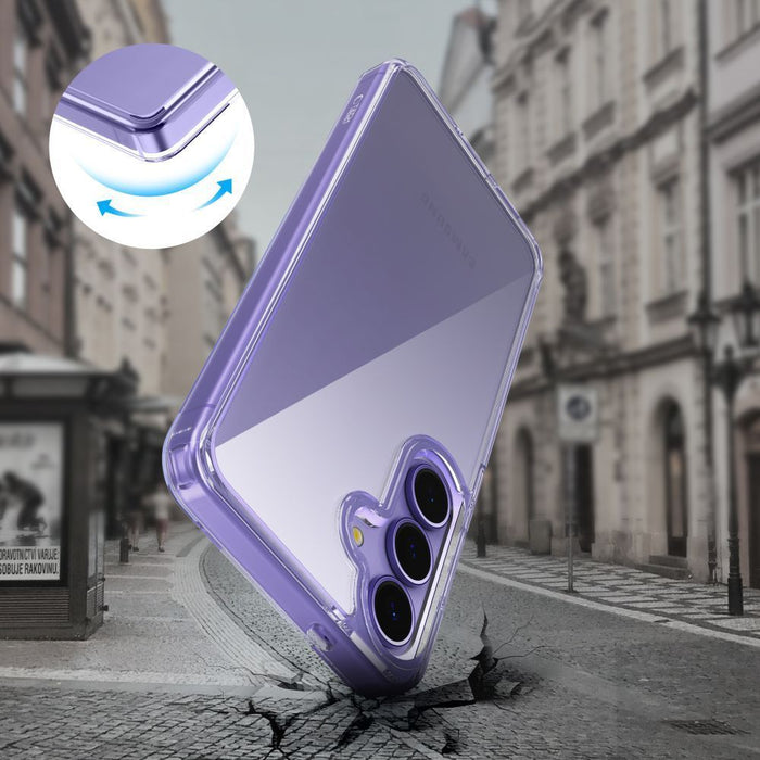 Tech-Protect FlexAir Hybrid Case for Samsung Galaxy A36 5G - Transparent