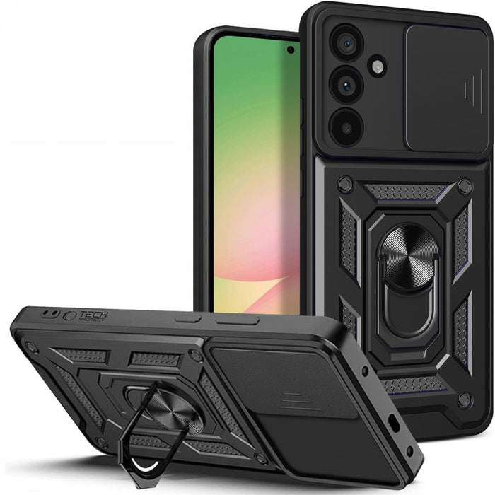 Tech-Protect CamShield Pro Case for Samsung Galaxy A56 5G - Black