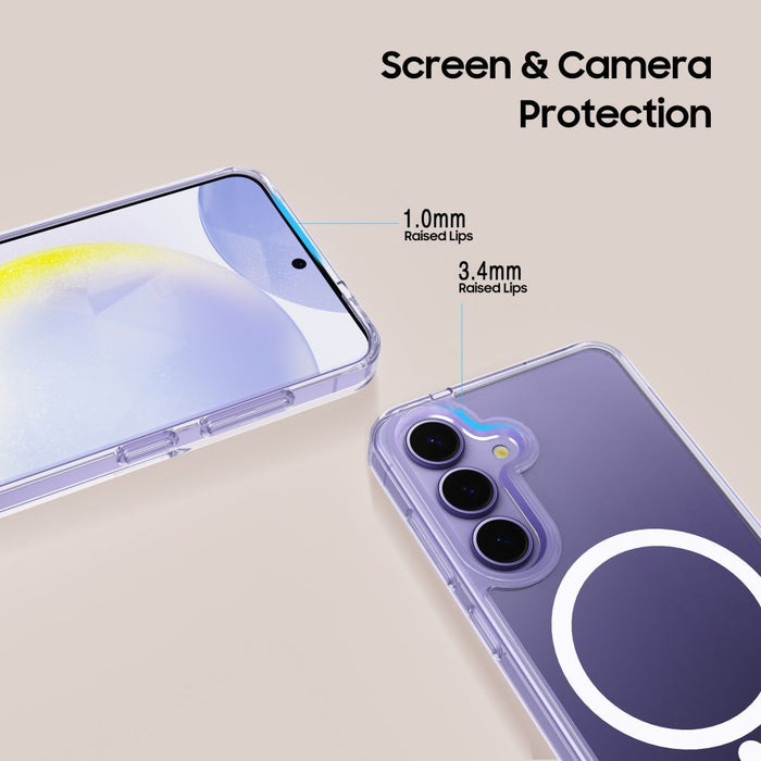 Tech-Protect FlexAir Hybrid MagSafe Case for Samsung Galaxy A36 5G - Transparent