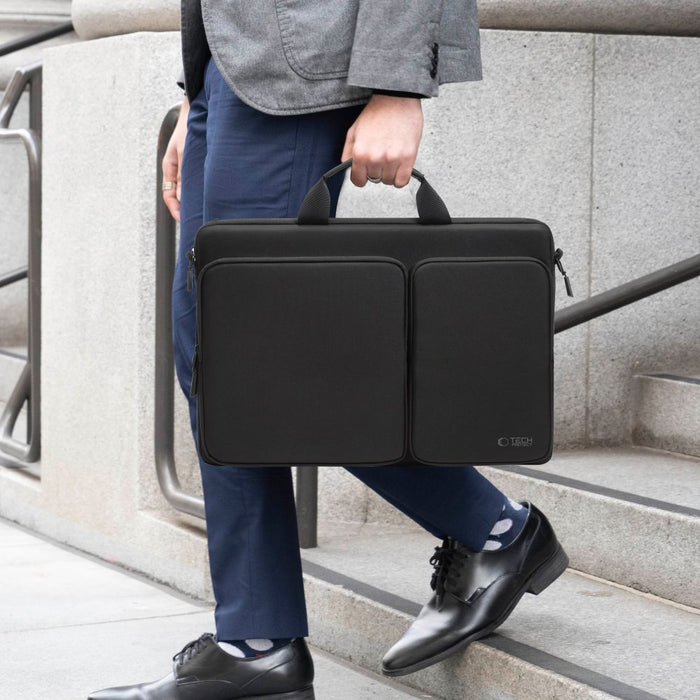 Tech-Protect Defender Bag for 17" Laptop - Black