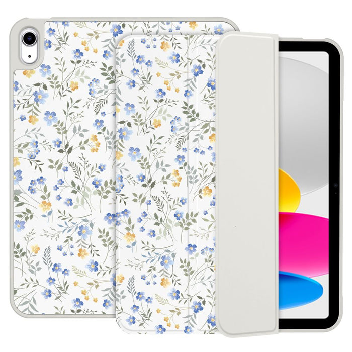 Tech-Protect SC Pen Case for iPad 10.9" 2022 (10th gen.) / 11" 2025 (11th gen.) - Daisies with Leaves